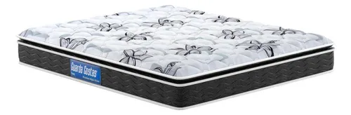 Colchão Espuma D40 20 Guarda Costas Premium Hiper Firme Pillow Top Black - Probel